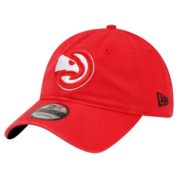 NWT Men's New Era Red Atlanta Hawks Team 2.0 9TWENTY Adjustable Hat - Picture 1 of 1